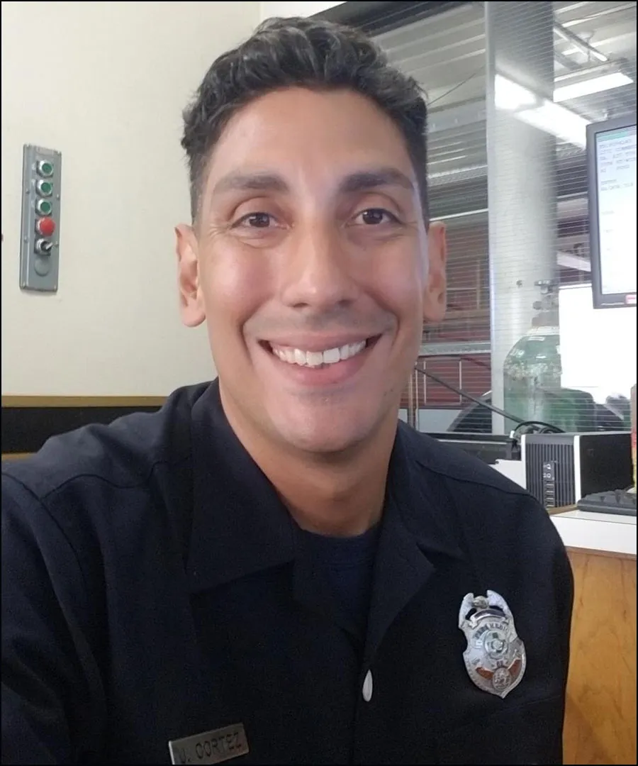 Firefighter Jason Cortez